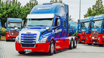 Gebr. Bermes Spedition, Flotte, Lkw, Freightliner, Mercedes,