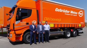 Gebrüder Weiss, Gas-Lkw, Gas, Lkw