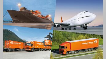 Gebrüder Weiss, Montage, Intermodal