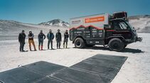 Gebrüder Weiss Peak Evolution Team in Chile