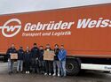 Gebrüder Weiss unterstützt die Johanniter Weihnachtstrucker