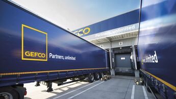 Gefco, Lkw mit aktualisiertem Logo und neuer Signatur