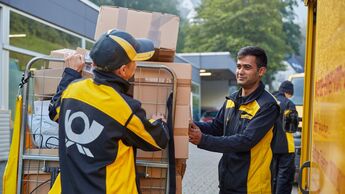 Geflüchtete bei DHL