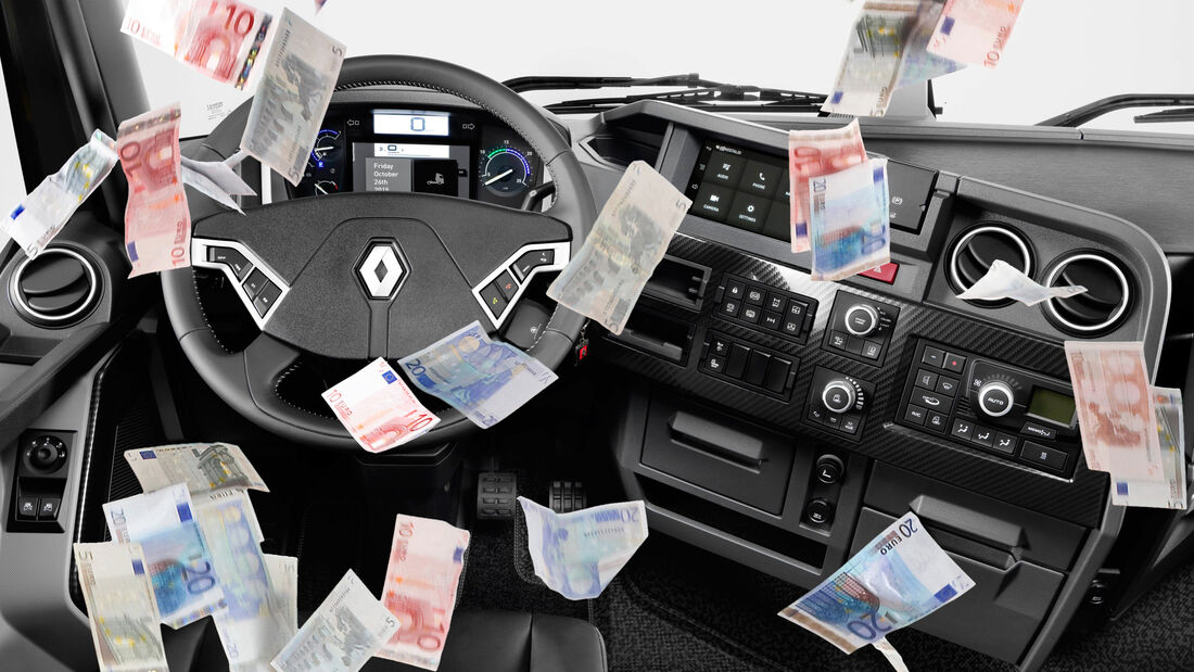 Gehalt, Gehaltsstudie, Lkw, Lkw-Fahrer