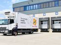 Geis-Lkw in der Pharmalogistik