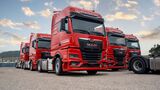 Geis-Tochter Quehenberger Logistics modernisiert die Lkw-Flotte durch Zugmaschinen von MAN Truck & Bus.