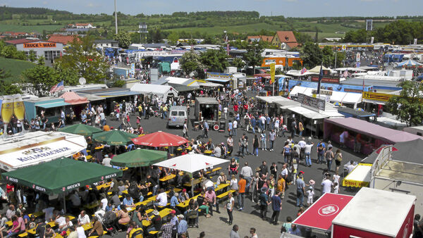 Geiselwind Truckerfestival 2013 Menge 