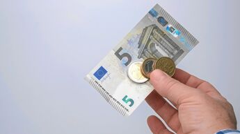 Geld MÃ¼nzen Scheine
