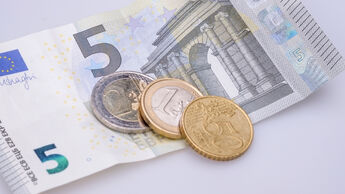 Geld MÃ¼nzen Scheine