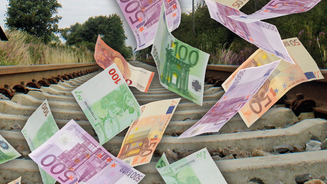 Geld für die Schiene.