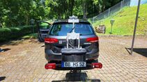 GenRob misst mit moderner Technik Streckenabschnitte für den Großraumtransport aus.