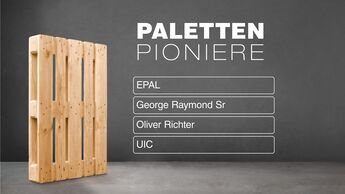 George Ramond Sr (Raymond Corp., USA) und Oliver Richter (CHEP, Australien) sowie die Verbände EPAL und UIC sind die neuen Mitglieder der Logistics Hall of Fame.
