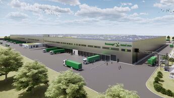 Geplantes Logistikzentrum von Fressnapf in Nörvenich