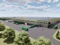 Geplantes Logistikzentrum von Fressnapf in Nörvenich