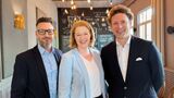 Geschäftsführung von B+S Logistik und Dienstleistungen: Christian Voß, Cordula Brockmeyer und Clemens von Ketteler (v.l.n.r.)