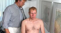 Gesundheit, Führerscheinverlängerung, ärztliches Attest, Fahrer beim Betriebsarzt