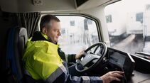 Girteka-CEO Mindaugas Paulauskas als Lkw-Fahrer