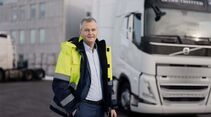 Girteka-CEO Mindaugas Paulauskas als Lkw-Fahrer