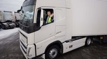 Girteka-CEO Mindaugas Paulauskas als Lkw-Fahrer