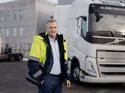 Girteka-CEO Mindaugas Paulauskas als Lkw-Fahrer