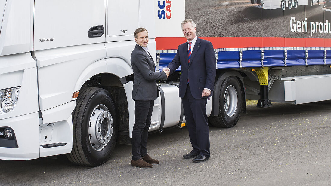 Girteka Logistics, eine der führenden europäischen Speditionsfirmen bestellt Trailer bei Schmitz Cargobull.