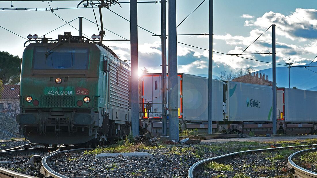 Girteka setzt auf die Schiene