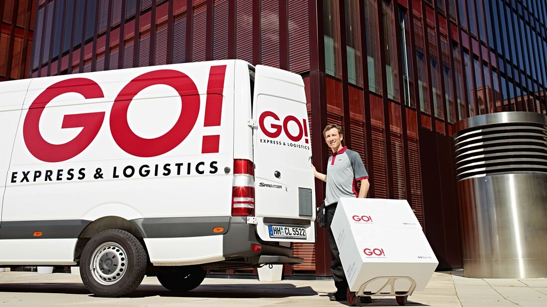 Go! Express & Logistics, Zusteller, Pakete, letzte Meile