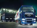 Grieshaber Logistik, Lkw, Nacht