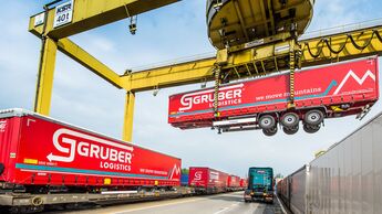 Gruber Logistics, intermodal, Kombinierter Verkehr