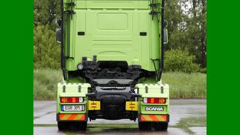 Grüner Fußabdruck