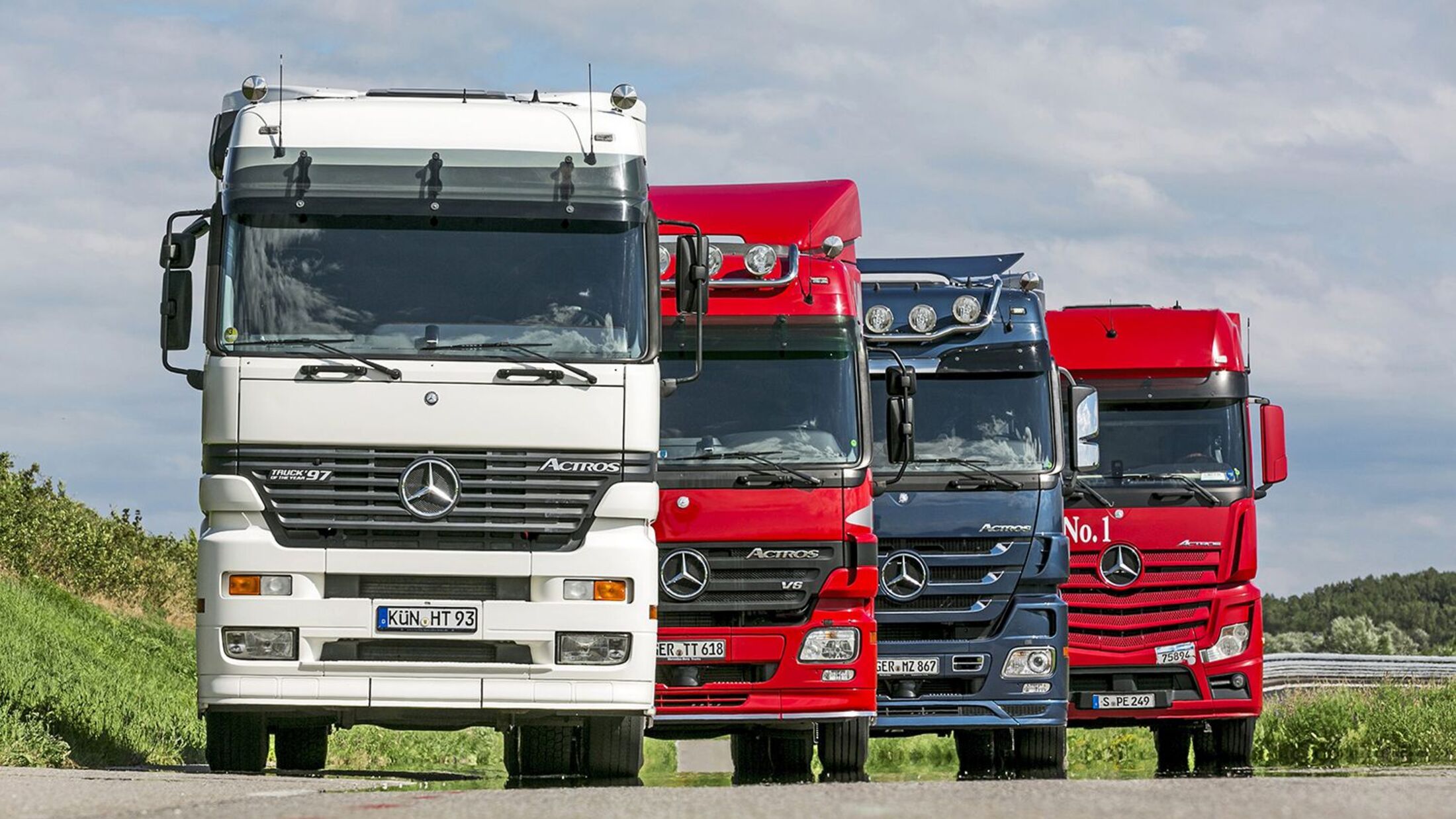 Sonderausgabe lastauto omnibus: Mercedes-Benz Actros – mehr als 20