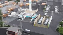 H2 Hochleistungstankstelle Düsseldorf, Wasserstoff-Lkw