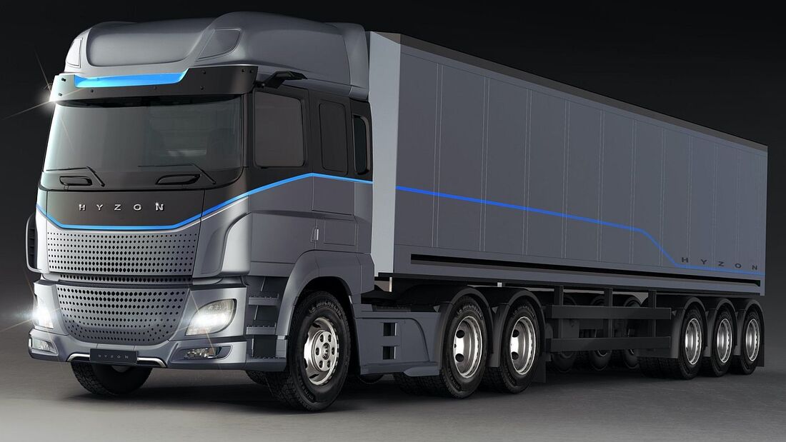 HYZON Motors Heavy Truck Front View