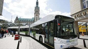 Hamburg setzt auf Dieselhybridbusse