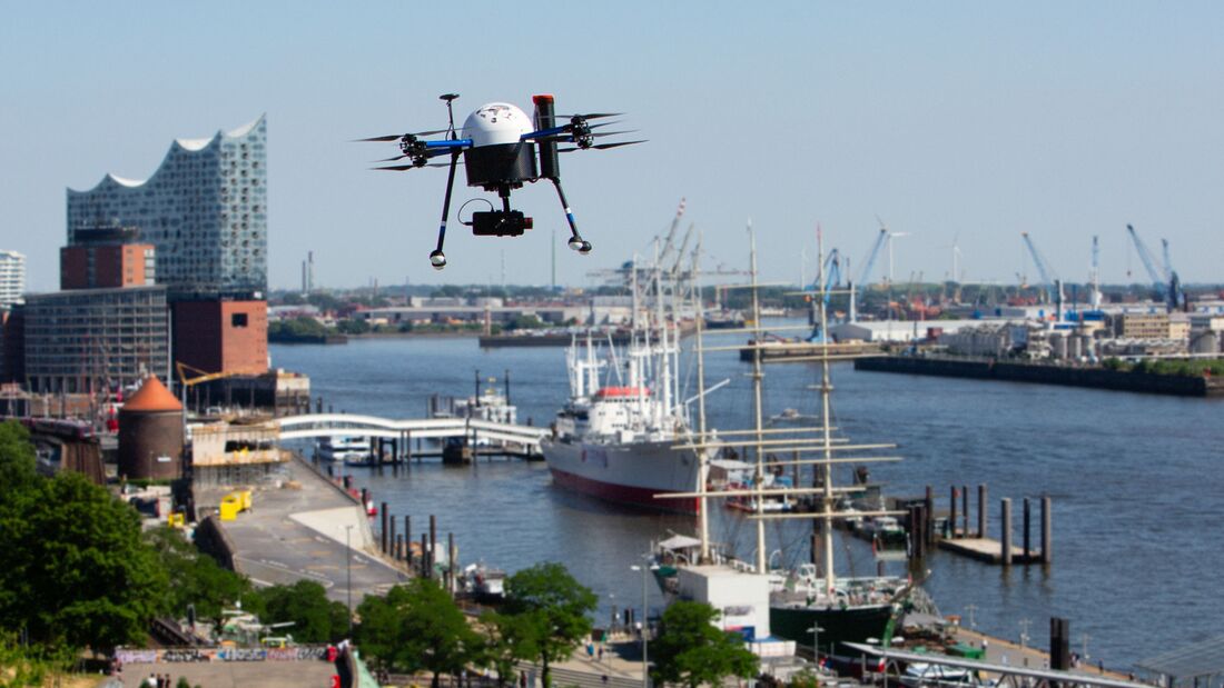 Hamburg stärkt Drohnen-Ökosystem: Erste Urban-Air-Mobility-Strategie einer deutschen Stadt