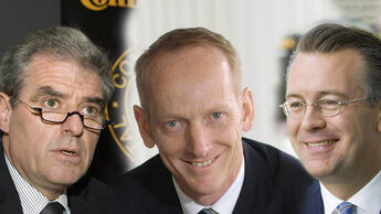 Hans-Joachim Nikolin, Karl-Thomas Neumann, Alan Hippe (v.l.)