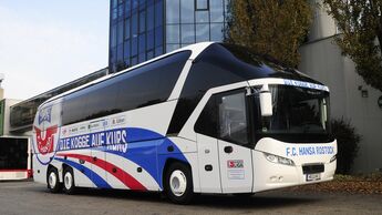 Hansa Rostock fährt mit Neoplan Starliner