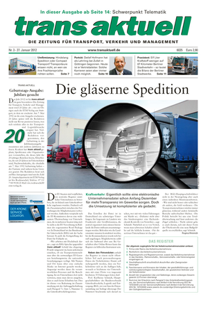Hefttitel, ta 01/2012