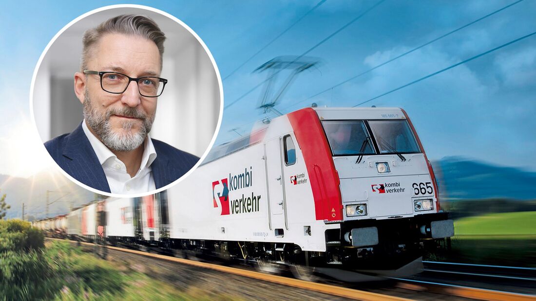 Heiko Krebs ist Mitglied der Geschäftsführung bei Kombiverkehr