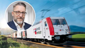 Heiko Krebs ist Mitglied der Geschäftsführung bei Kombiverkehr