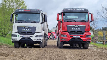Hendrickson, elastomerfahrwerk, federung, gummifeder, truck trial, marcel schoch
