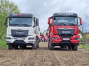 Hendrickson, elastomerfahrwerk, federung, gummifeder, truck trial, marcel schoch