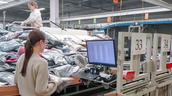 Hermes Fulfilment bei der Retourenabwicklung im polnischen Lodz