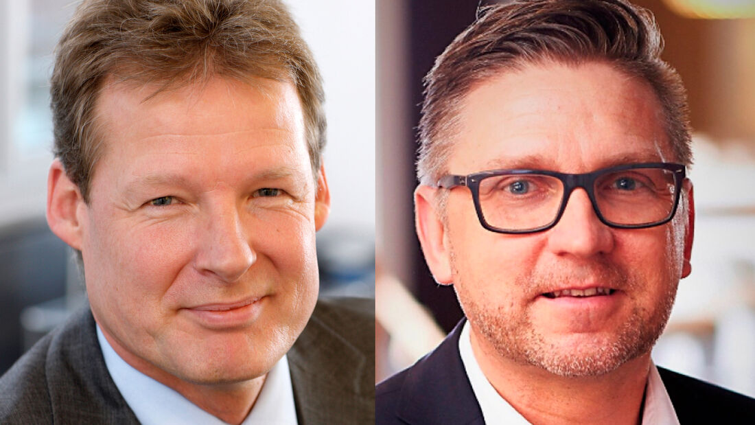 Hermes: Marc Dessing (links) geht, Marco Schlüter rückt auf.