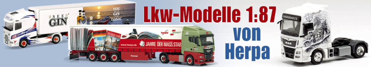 Herpa Lkw-Modelle
