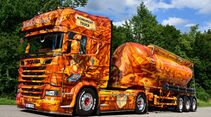 Herpa Silosattelzug Jürgen Schmied, Airbrush Walter Rosner