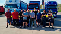Hilfstransport in die Ukraine Celik Transport