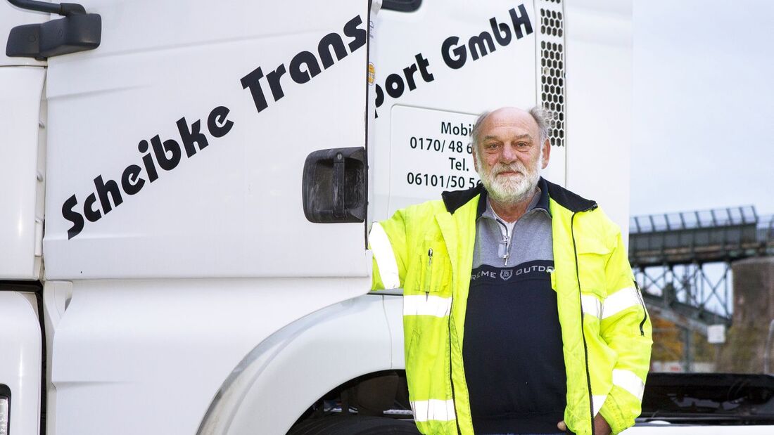 Horst Scheibkes, Porträt, Transportunternehmer