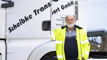 Horst Scheibkes, Porträt, Transportunternehmer