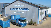 Hubert Schmid Gruppe, Bauunternehmen, Baustoffhandel